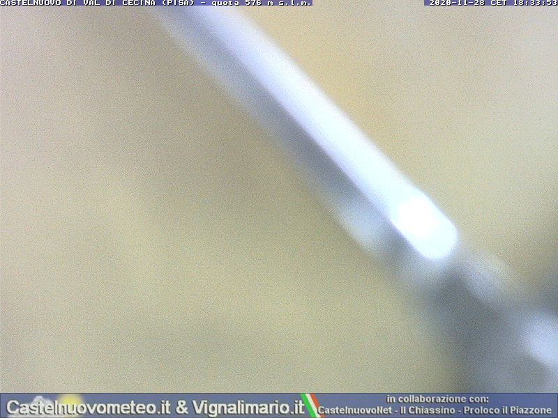 immagine della webcam nei dintorni di San Gimignano: webcam Castelnuovo di Val di Cecina